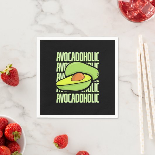 Serviette En Papier Avocado Fruit Food (En situation)