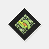 Serviette En Papier Avocado Fruit Food (Coin)