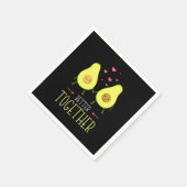 Serviette En Papier Avocado Mieux Ensemble (Coin)