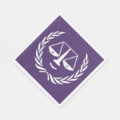 Serviette En Papier Avocat Droit École de Graduation Party Napkins (Coin)