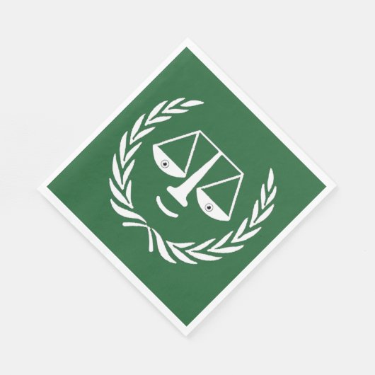 Serviette En Papier Avocat Party Napkins (Coin)