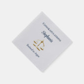 Serviette En Papier Avocat | Scales juridiques du procureur formés à l (Coin)