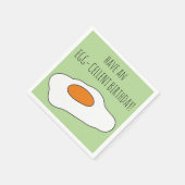 Serviette En Papier Avoir un anniversaire d'OEUFS-CELLENTS ! Serviette (Coin)