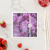 Serviette En Papier Avondale Redbud Art (En situation)