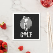 Serviette En Papier Awesome Golf Player (En situation)
