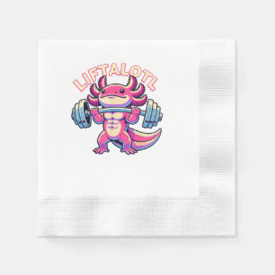 Serviette En Papier Axolotl LIFTALOTL