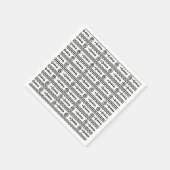 Serviette En Papier Aztec Boho (Coin)