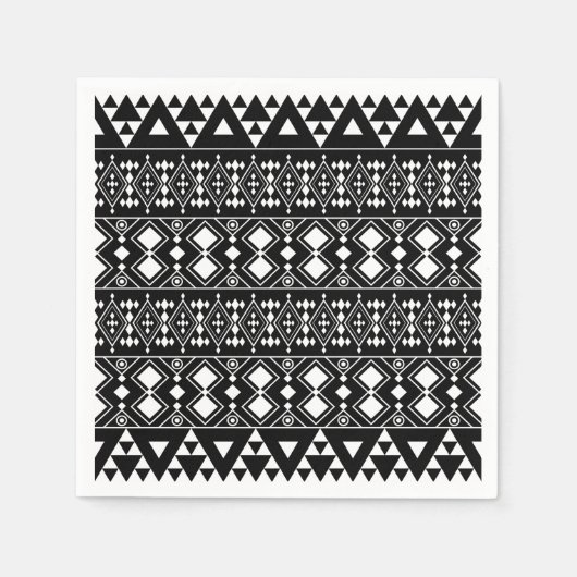 Serviette En Papier Aztèque (Devant)