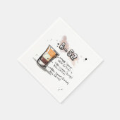 Serviette En Papier B-52 Boire Recette Cocktail Napkin (Coin)