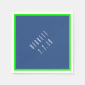 Serviette En Papier B Bar Mitzvah Napkin (Devant)