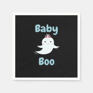 Serviette En Papier Baby Boo Cute Halloween Cadeau Enfants Ou Couples