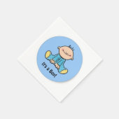 Serviette En Papier Baby Boy (Coin)