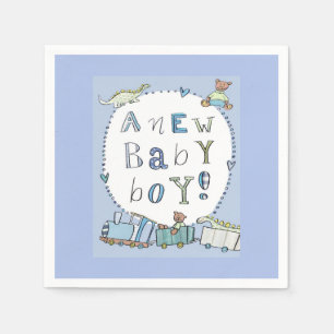Serviette En Papier Baby Boy