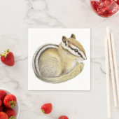 Serviette En Papier Baby Chipmunk (En situation)