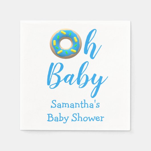 Serviette En Papier Baby Donut (Devant)