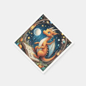 Serviette En Papier Baby Dragon (Coin)