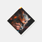 Serviette En Papier Baby Dragon (Coin)