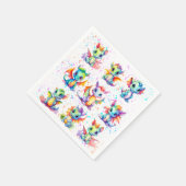 Serviette En Papier Baby Dragon fête d'anniversaire (Coin)