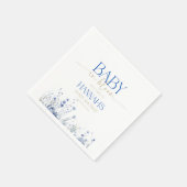 Serviette En Papier Baby in Bloom Baby shower serviettes (Coin)