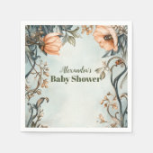 Serviette En Papier Baby in Bloom Fleur sauvage (Devant)