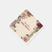 Serviette En Papier Baby in Bloom Fleur sauvage (Coin)