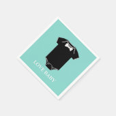 Serviette En Papier BABY Little Man Tuxedo ShowParty (Coin)