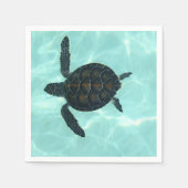 Serviette En Papier Baby sea Turtle (Devant)