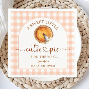 Serviette En Papier Baby shower à gâteau Cutie Genre Papier neutre Nap