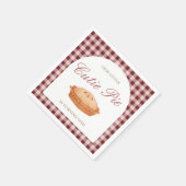 Serviette En Papier Baby shower à tarte Cutie Napkin (Coin)