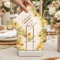 Baby Shower Abeille Miel Floral