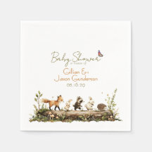 Baby Shower Animaux de la Forêt