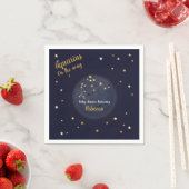 Serviette En Papier Baby shower Aquarius zodiac (En situation)