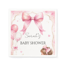 Baby Shower Arc-en-Ciel Rose Aquarelle