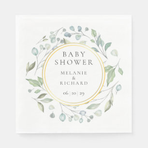 Serviette En Papier Baby shower/arrosage pour marionnettes de jardin v