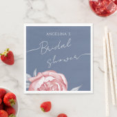 Serviette En Papier Baby Shower au Mouchoir en Papier de Mariée (En situation)