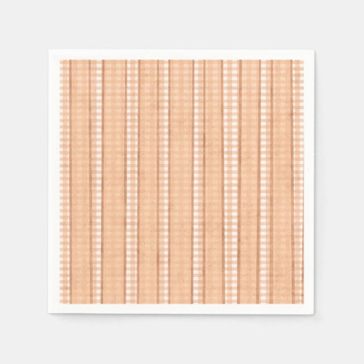 Serviette En Papier Baby shower automne (Devant)