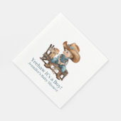Serviette En Papier Baby shower Baby Cowboy (Coin)
