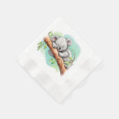Serviette En Papier Baby shower Baby Koala (Coin)