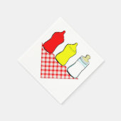 Serviette En Papier Baby shower barbecue (Coin)