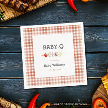 Baby Shower BébéQ Personnalisé et Mixte