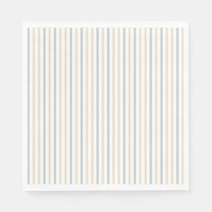 Serviette En Papier Baby shower bleu Chiot Bleu Cute Oh Boy