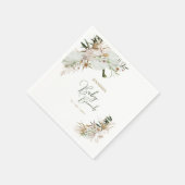 Serviette En Papier Baby shower Bohème Bohème Bohème Chaussures Décor (Coin)