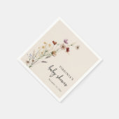 Serviette En Papier Baby shower Boho (Coin)