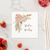 Serviette En Papier Baby shower Boho Naples à thème (En situation)