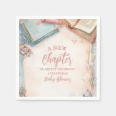 Serviette En Papier Baby shower Boho Storybook (Devant)
