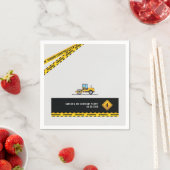 Serviette En Papier Baby shower Boys de construction Anniversaire papi (En situation)