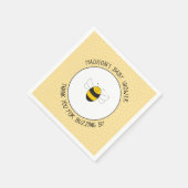 Serviette En Papier Baby shower Bumblebee (Coin)