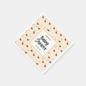 Serviette En Papier Baby shower Bumblebee (Coin)