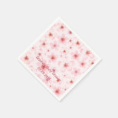 Serviette En Papier Baby shower Cherry Blossoms (Coin)