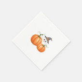 Serviette En Papier Baby shower Citrouille de Little Boo Halloween (Coin)